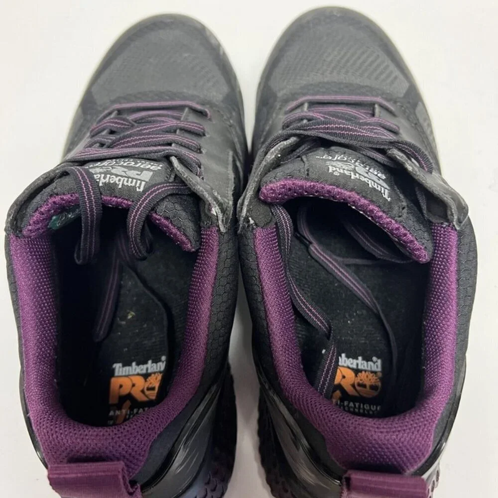 Timberland Pro Womens Reaxion Comp Toe Sneaker Black Size 8.5 M